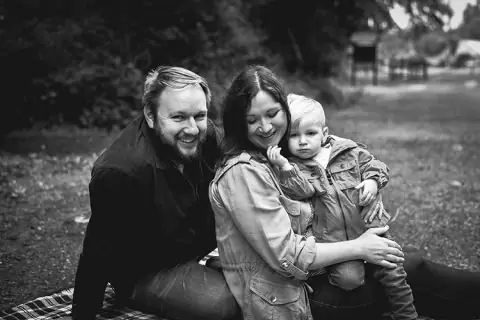 Family Photographer in Kildare | Brumilda Franken Photography Family session in the forest